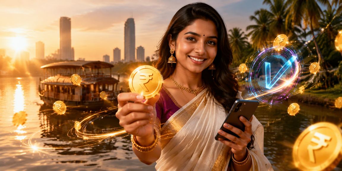 User depositing funds via Indian payment methods in Kerala